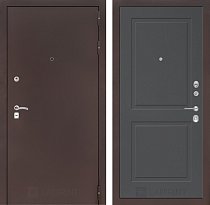LABIRINT Входная металлическая дверь CLASSIC антик медь панель 11 графит soft